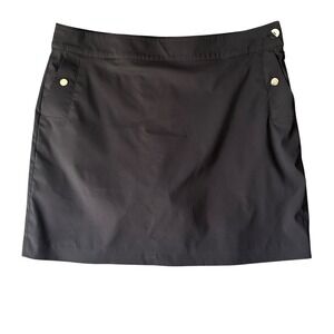 EP PRO Women's 14‎ Skirt Shorts Skort Black Golf Tennis Pickle ball Hiking Run